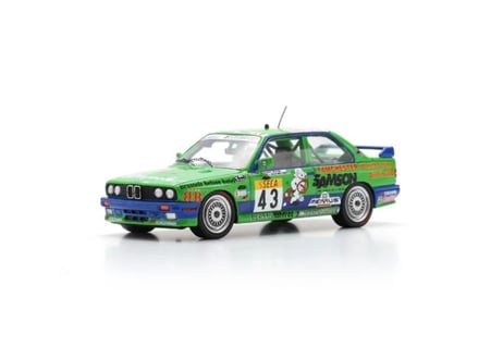 Spark 1/43 (100SPA12) BMW M3 E30 #43 Luby Sport Alpina 24H Spa 1992