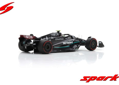 Spark 1/43 (S8590) Mercedes-AMG Petronas F1 W14 E Performance #44 3rd British GP 2023 Lewis Hamilton