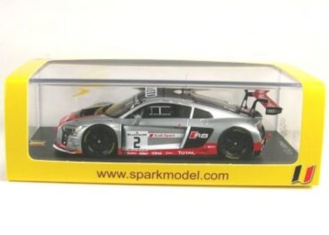 Spark 1/43 (SB106) AUDI R8 LMS #2  AUDI SPORT TEAM WRT 2nd 24H of SPA 2015