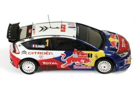 ixo models 1/43 (RAM412 )Citroen C4 WRC #1 Winner Mexico Rally 2010