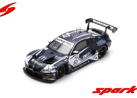 Spark 1/43 (SB709) BMW M4 GT3 #30 Team WRT 2nd Gold Cup 24H Spa 2023