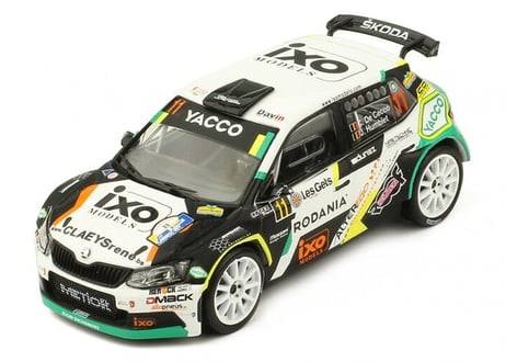 ixo models 1/43 (RAM692) Skoda Fabia R5 #11  Rallye Condroz 2018