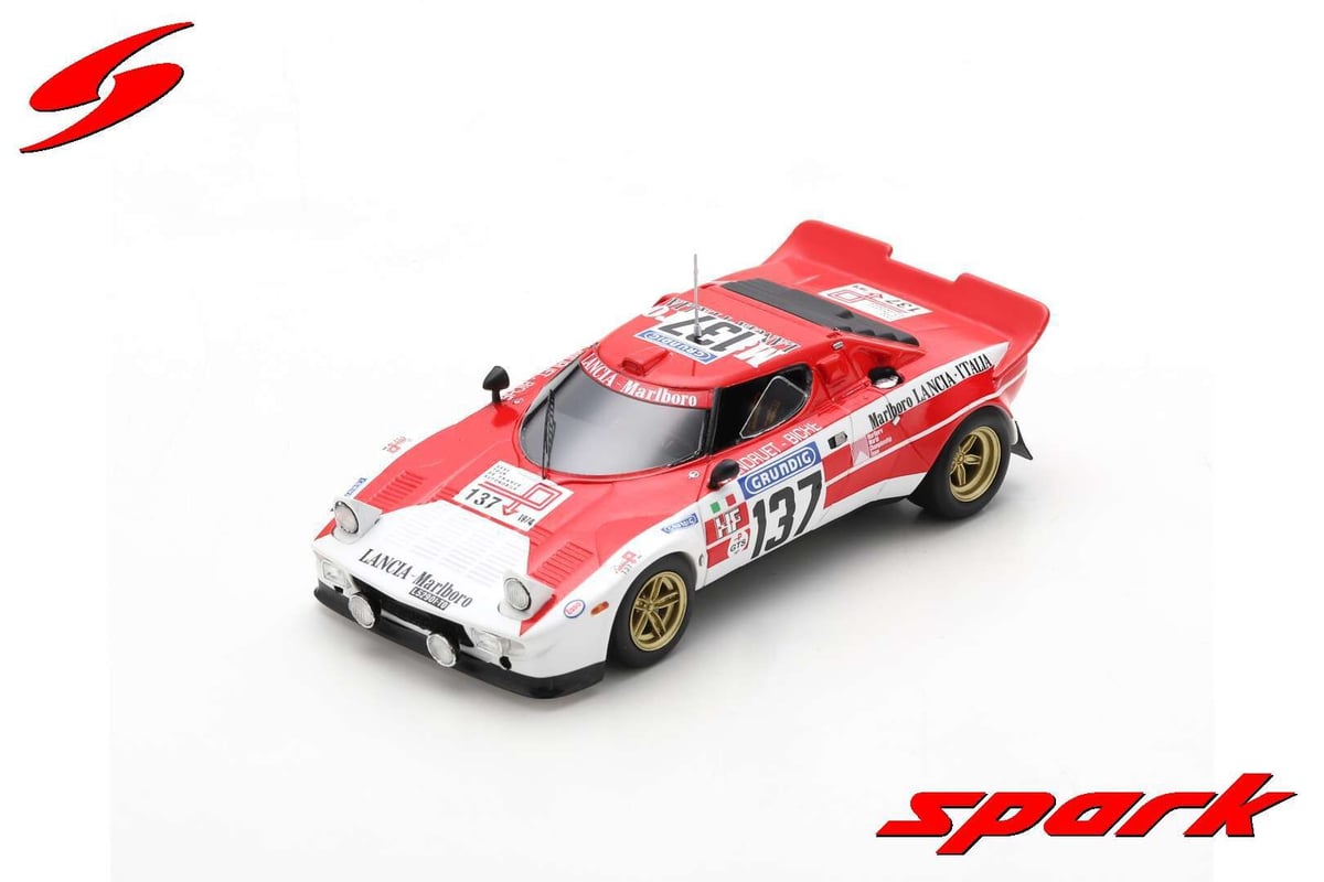 Spark 1/43 (SF157) Lancia Stratos HF #137 3rd T