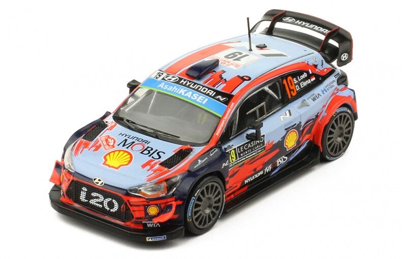(未使用･未開封品)　イクソ 1/43 ヒュンダイ i20 WRC 2018年ラリー・モンテカルロ #5 T.Neuville - N.Gilsoul p706p5g 未使用・未開封品) イクソ 1/43 ヒュンダイ i20 WRC 2018年