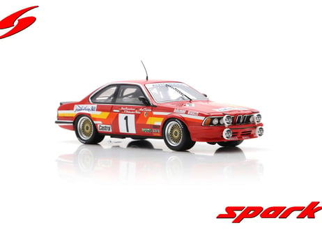 Spark 1/43 (SG836) BMW 635 CSi #1 Auto Budde Racing Team Winner Nurburgring 24H 1985