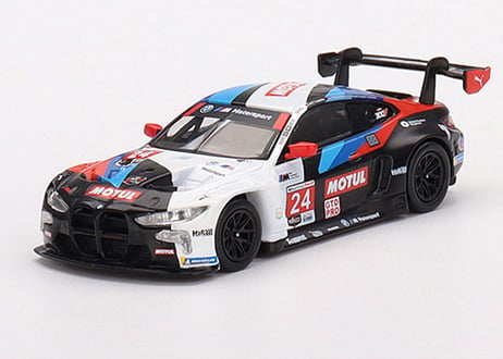 MINI GT 1/64 (MGT00394-L) BMW M4 GT3 IMSA デイトナ24時間 2022 #24 BMW Team RLL(左ハンドル)