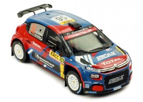ixo models 1/43 (RAM739) Citroen C3 R5 #56 Rally Catalunya 2019