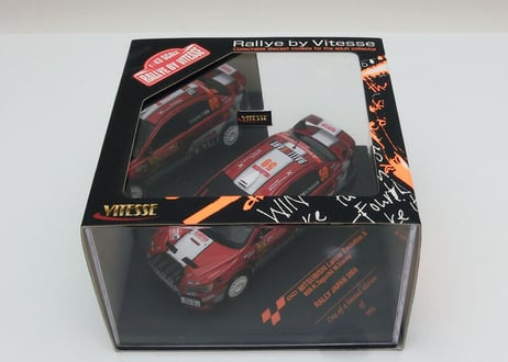 VITESSE 1/43 (43421) MITSUBISHI LANCER EVOLUTION X #59 K.Taguchi/M.Stacey Rally JAPAN 2008