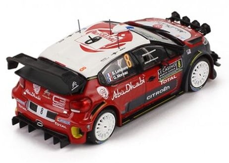 ixo models 1/43 (RAM639) CITROEN C3 WRC #8 Rally Monte Carlo - 2017 (with Night Lights)