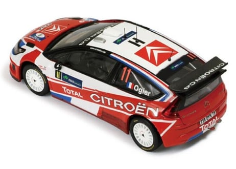 ixo models 1/43 (RAM356) Citroen C4 WRC #11 Rally Ireland 2009