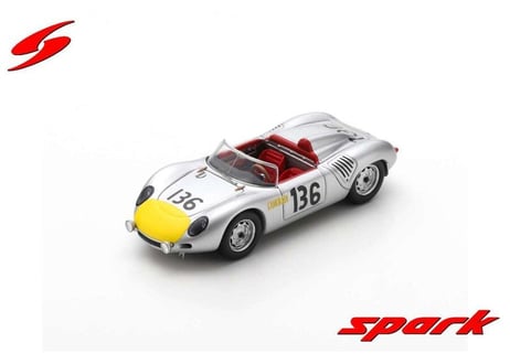 Spark 1/43 (S4149) PORSCHE 718 RS61 #136 TARGA FLORIO 1961