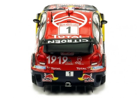 ixo models 1/43 (RAM699) Citroen C3 WRC #1 Rally Monte Carlo 2019