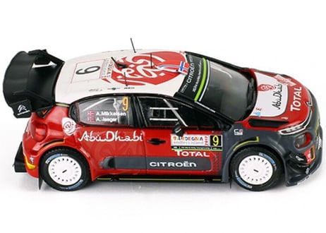ixo models 1/43 (RAM640) CITROEN C3 WRC #9 Rallye Sardegna 2017