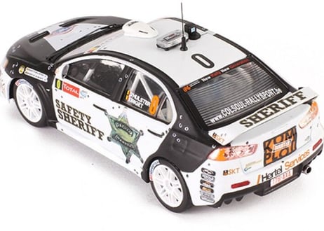 ixo models 1/43 (RAM533) Mitsubishi Lancer Evo X #0 Rallye 2011