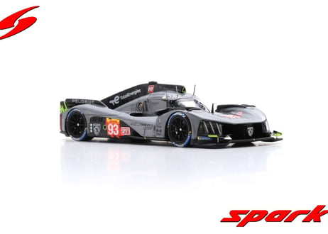 Spark 1/43 (SJ105) Peugeot 9X8 #93 Peugeot TotalEnergies 4th 6H of Fuji 2022
