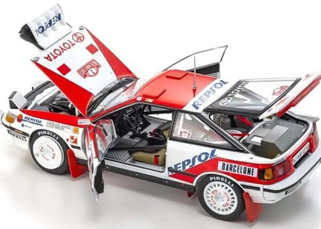 KYOSHO 1/18 (KS08961B) TOYOTA Celica GT-FOUR (ST165) #2 Rally Monte-Carlo 1991