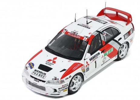 Otto mobile 1/18 (OT409) Mitsubishi Lancer EVO IV #1 Rally Catalunya 1997