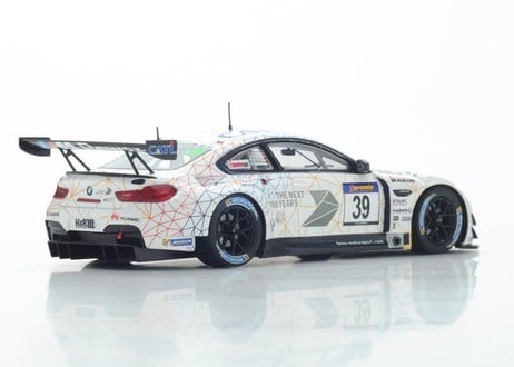 Spark 1/43 (SG371) BMW M6 GT3 #39 Schubert Motorsport 2nd VLN 2016 Round 3