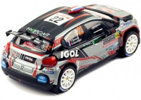 ixo models 1/43 (RAM737) Citroen C3 R5 #22 Monte Carlo 2019