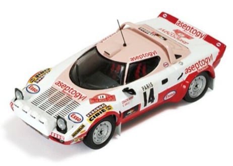 ixo models 1/43 (RAC113) LANCIA STRATOS HF #14 MONTE CARLO 1977