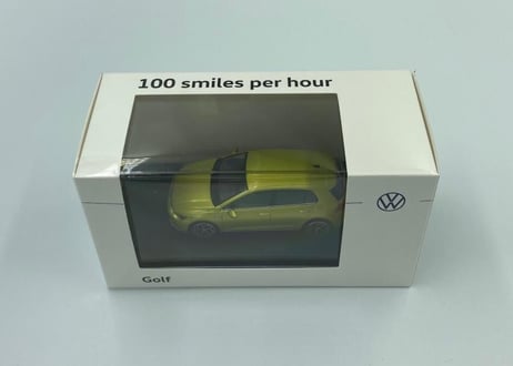 NOREV 1/43 (51157172) Volkswagen VW Golf 8 2020 Yellow Green Metallic