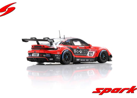 Spark 1/43 (SG850) Porsche 911 GT3 CUP ＃127 KKramer Racing Winner Cup 2 class 24H Nurburgring 2022