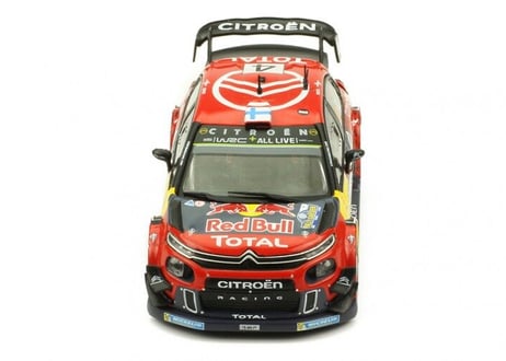 ixo models 1/43 (RAM705) Citroen C3 WRC #4 Rally Sweden 2019