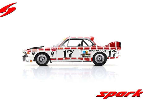 Spark 1/43 (100SPA07) BMW 3.0 CSL #17 24H Spa 1973