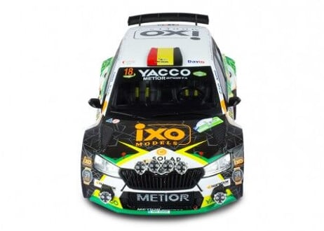 ixo models 1/18 (18RMC066) Skoda Fabia R5 Evo #18 Rally Condroz 2019
