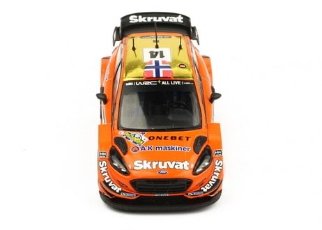 ixo models 1/43  (RAM670) FORD FIESTA WRC #14 Rally Sweden 2018