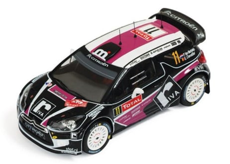 ixo models 1/43 (RAM485) Citroen DS3 WRC 2012 ラリー モンテカルロ #11