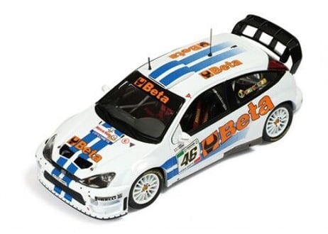 ixo models 1/43 (RAM369) FORD FOCUS RS WRC07 2007年 Larry Monza Winner #46