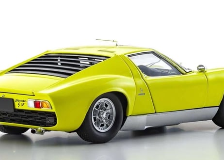 KYOSHO 1/18 (KS08317Y) Lamborghini Miura P400SV Yellow/Silver