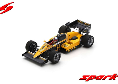 Spark 1/43 (S3922) ATS D6 #9 European GP 1983 Manfred Winkelhock