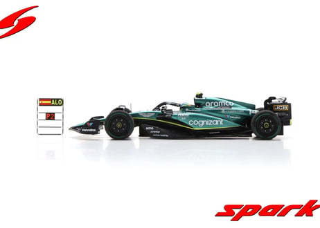 Spark1/43 (S8924)AstonMartinCognizant AMR23 #14 AstonMartin AramcoCognizant  F1Team 2nd Dutch GP2023