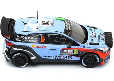 ixo models 1/43 (RAM624) Hyundai i20 WRC #20 Rallye Argentinien 2016