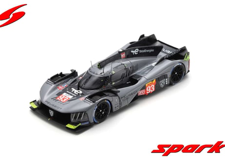 Spark 1/43 (SJ105) Peugeot 9X8 #93 Peugeot TotalEnergies 4th 6H of Fuji 2022