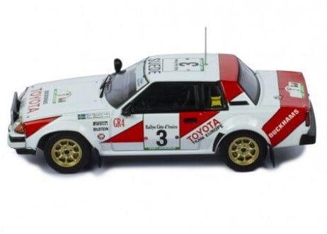 ixo models 1/43 (RAC400B) Toyota Celica 2000GT #3 Rallye Cote D'Ivoire 1982