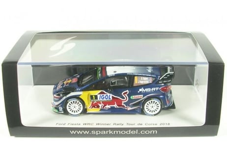 Spark 1/43 (S5970) Ford Fiesta WRC M-Sport Ford WRT #1 Winner Rally Tour de Corse 2018