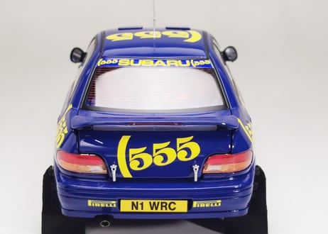 Sun Star 1/18 (5516) Subaru Impreza 555 #1 Winner Rallye Catalunya 19
