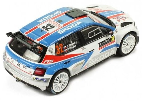 ixo models 1/43  (RAM664) SKODA Fabia R5 #32 Winner WRC2 Rallye Monte-Carlo 2018