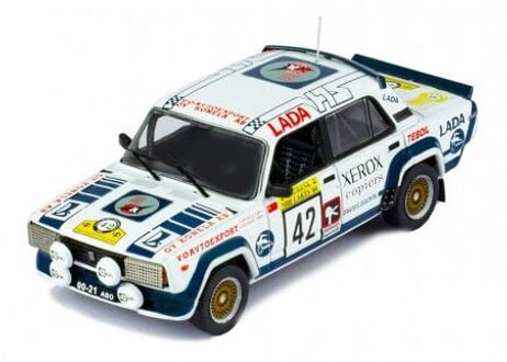 ixo models 1/43 (RAC349) LADA 2105 VFTS#42 Rally 1000 Lakes 1984