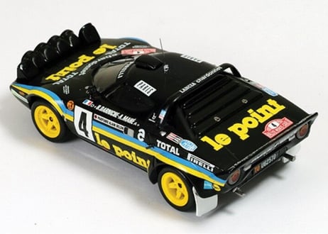ixo models 1/43 (RAC210) Lancia Stratos HF #4 Rally Monte Carlo 1981