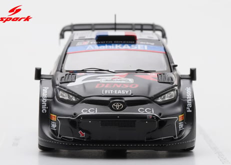 Spark 1/43 (S6881) TOYOTA GR Yaris Rally1 HYBRID #17 TOYOTA GAZOO Racing WRT 2nd Rally Japan 2024