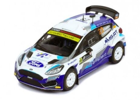 ixo models 1/43 (RAM815LQ) Ford Fiesta R5 Mk II #23 Winner WRC2 Acropolis Rally 2021