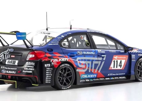 KYOSHO 1/18 (KSR18058A) SUBARU WRX #114 STi NBR Challenge 2022
