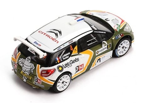 ixo models 1/43  (RAM653) CITROEN DS3 R5 #4 Rallye du Condroz  Huy 2016