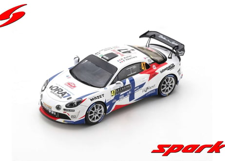 Spark 1/43 (S6581) Alpine A110 Rally #47 (2nd RGT) Rally MonteCarlo 2021
