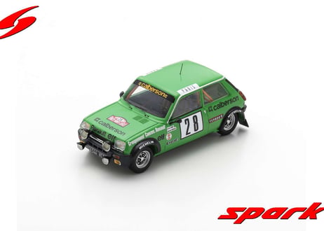 Spark 1/43 (S6036) Renault 5 Alpine #28 Rally MonteCarlo 1979