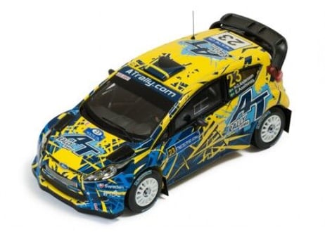ixo models 1/43 (RAM552) Ford Fiesta RS WRC #23 - WRC Rallye de Finlande 2013